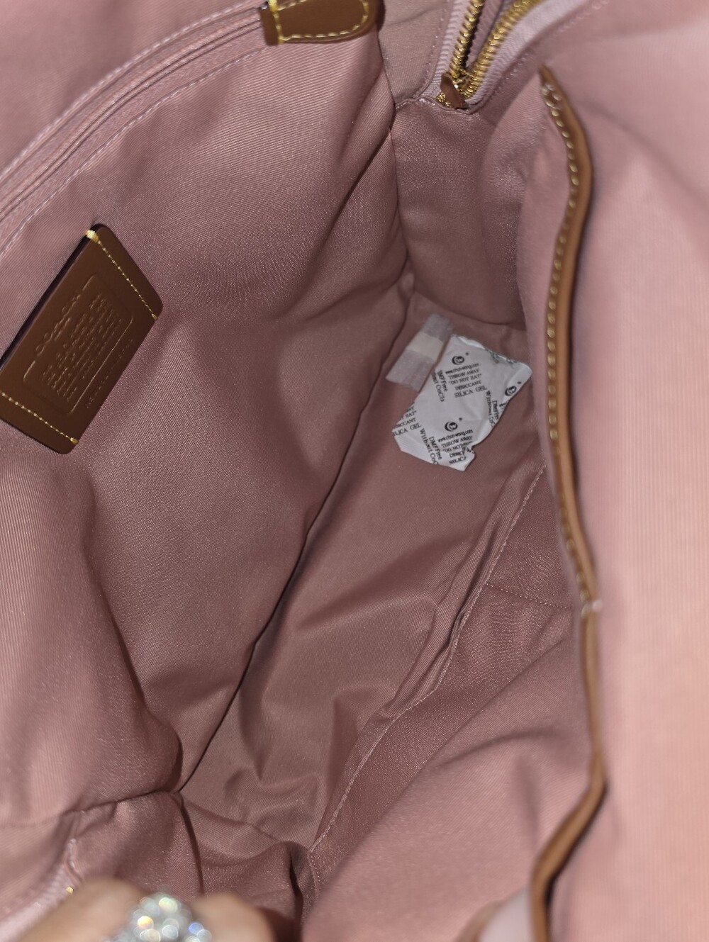 Coach Powder Pink Backpack - Picture 15 of 16